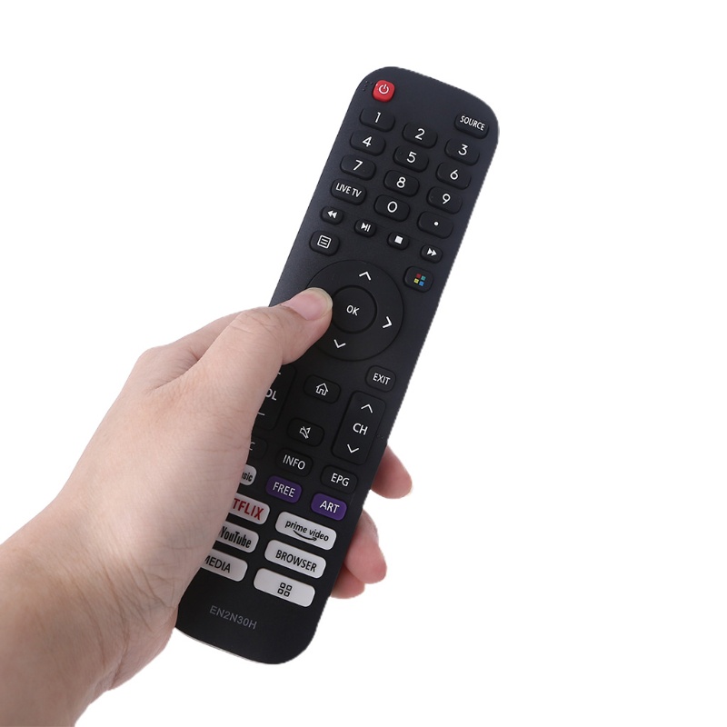 EN2G30H ใหม่สําหรับ Hisense 4K LED สมาร์ททีวีรีโมทคอนโทรล EN2N30H EN2Q30H EN2I30H พร้อม Netflix yout