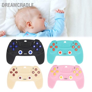 DreamCradle ตัวควบคุมเกมจำลองยางกัดเด็กรูปปุ่มต่างๆของเล่นยางกัดซิลิโคนอ่อนนุ่ม