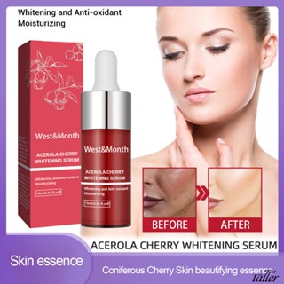 ✧ Ready Stcok West &amp; Month Needle Leaf Cherry Essence Brightening Whitening Dull Skin Tone Anti-Wrinkle Moisturizing Repair บำรุงผิวหน้าสูง15มล.