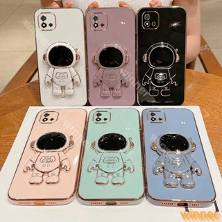 เคส realme C20 realme c11 2021 โทรศัพท์มือถือ ลายนักบินอวกาศ พร้อมขาตั้ง สําหรับ 1YHY