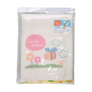 คิวท์แอนด์แคร์ ผ้าห่มแซนวิส 33X30 นิ้วCUTEANDCARE BLANKET SANDWICH CLOTH 33X30