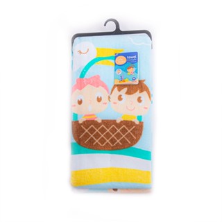 คิวท์แอนด์แคร์ผ้าขนหนูพิมพ์ลายฟ้า 24X48CUTE AND CARE TOWEL PRINT BLUE 24X48