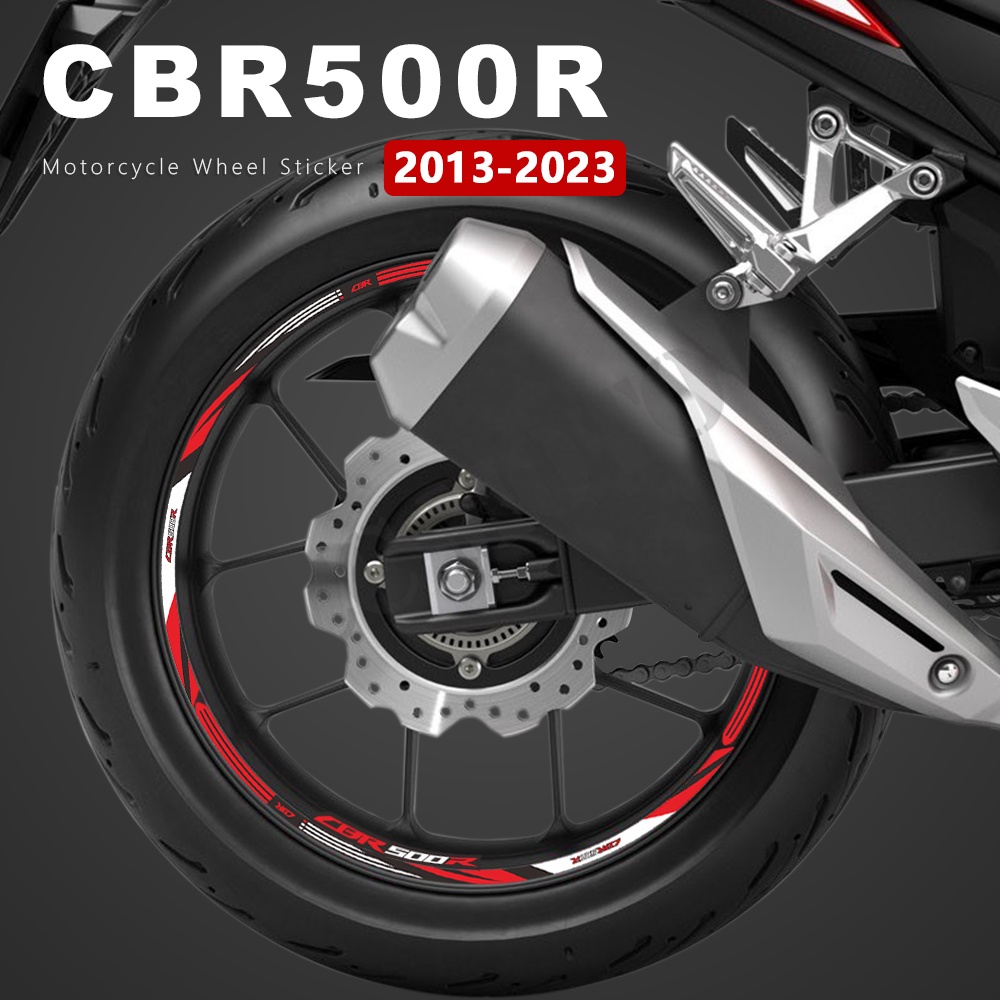 รถจักรยานยนต ์ ล ้ อสติกเกอร ์ กันน ้ ําขอบเทป CBR500R 2018 สําหรับ Honda CBR 500R 500 R 2013-2023 2020 2021 2022