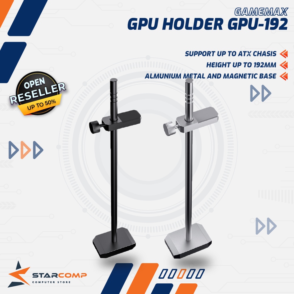 GameMax GPU-192 GPU Holder / VGA Holder GPU192