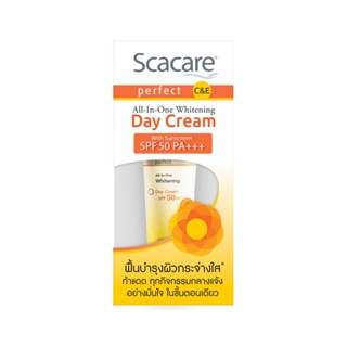 DAY สกาแคร์เพอร์เฟ็คท์เดย์ครีมSPF50 PERFECT 15ก.ผลิตภัณฑ์ดูแลผิวหน้าSCACARE CREAM SPF50 15G.