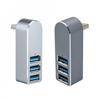 R* อะแดปเตอร์แยก USB 3 0 3 พอร์ต ความเร็วสูง สําหรับโน้ตบุ๊ก คอมพิวเตอร์