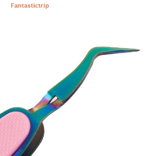 Fantastictrip แหนบ สเตนเลส แบบไขว้ ล็อก จับนุ่ม แม่นยํา แฟชั่น