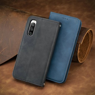 เคสโทรศัพท์มือถือหนัง ฝาพับ พร้อมช่องใส่บัตร หรูหรา สําหรับ Sony Xperia 10 iv 5G 360 1 iv Xperia1 1iv 5 iv