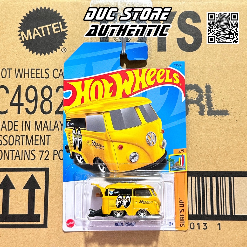 Ducstore HKJ33 Hot Wheels Kool Kombi Mooneyes รถโมเดล