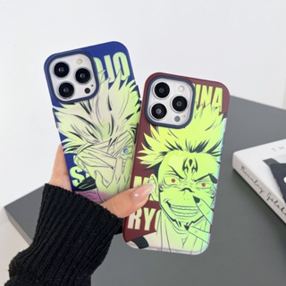 เคสโทรศัพท์มือถือ กันกระแทก ลายการ์ตูนอนิเมะ Jujutsu Kaisen แฟชั่น สําหรับ IPhone 11 12 13 14 Pro Max 14 Pro Max