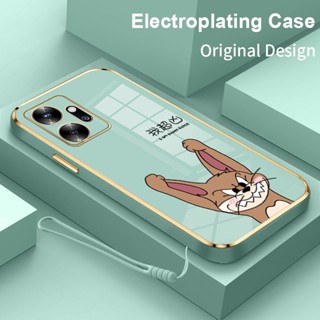 เคสโทรศัพท์มือถือ แบบบางพิเศษ ลาย Tom Jerry หรูหรา สําหรับ Infinix Zero 20