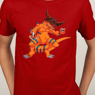 Short Sleeve T-shirt shirt Digimon Adventure Agumon Taichi Yagami Gabumon Yamato anime O-Neck Men Fashion cotton Ca_01