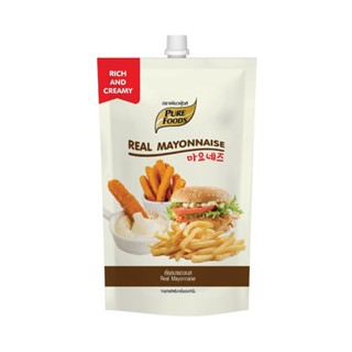 เพียวฟู้ดส์ 150 เรียล มายองเนสกรัมPURE FOODS REALMAYONNAISE150G.