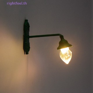 Rightfeel.th โคมไฟติดผนัง คอห่าน สําหรับทําโมเดลรถไฟ 1 ชิ้น