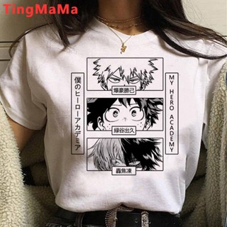 My Hero Academia Bakugou T-shirt Men Japanese Anime Boku No Hero Academia T Shirt Shoto Todoroki Graphic Tshirt Dab_04