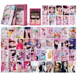 54Pcs/set black pink Lomo Cards Summer Diary Photocards Lisa Jisoo Rose Jennie Postcard Jisoo Jennie Rose Lisa Blink comeback BP