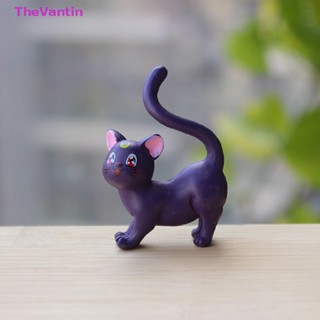 Thevantin ตุ๊กตา PVC รูปแมวน่ารัก สําหรับตกแต่งสวน