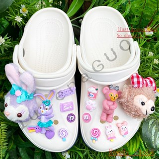 Plush star Delu series/CROCS Jibbitz set（ไม่รวมรองเท้า）CROCS Jibbitz จี้กระดุม 3D อุปกรณ์เสริม สําหรับตกแต่งรองเท้า diy