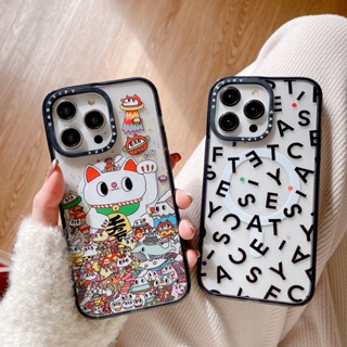 【แมวกวักนําโชค】เคสโทรศัพท์มือถืออะคริลิค แม่เหล็ก คุณภาพสูง สําหรับ iPhone 14 Pro max 13 13 Pro max 11 Pro max 14 14Pro 12 12Pro 12 Pro max 13Pro