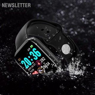  Newsletter Y68 Smartwatch Heart Rate Monitor เครื่องติดตามกิจกรรมการออกกำลังกาย สำหรับการตรวจสอบการนอนหลับการถ่ายภาพระยะไกล