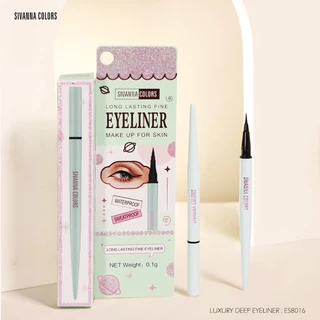 Sivanna ซีเวนน่า ลาสติ้ง ไฟน์ อายไลเนอร์ 0.8ก. ดำ
