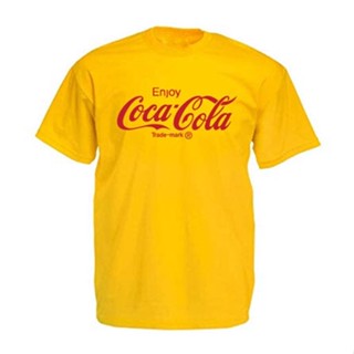 [COD]เสื้อยืด ลาย coca cola coke เสื้อยืดคุณภาพ ผ้า หนานุ่ม ใส่สบาย ไม่หดย้วย การันตี หลายสี  ขนาดตามรอบอกS-5XL