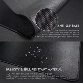 Fantech Agile Gaming Mousepad มี 2 รุ่น MP353 ขนาด 35cm และ MP453 ขนาด 45cm แผ่นรองเม้าส์ แบบสปีด for Esports