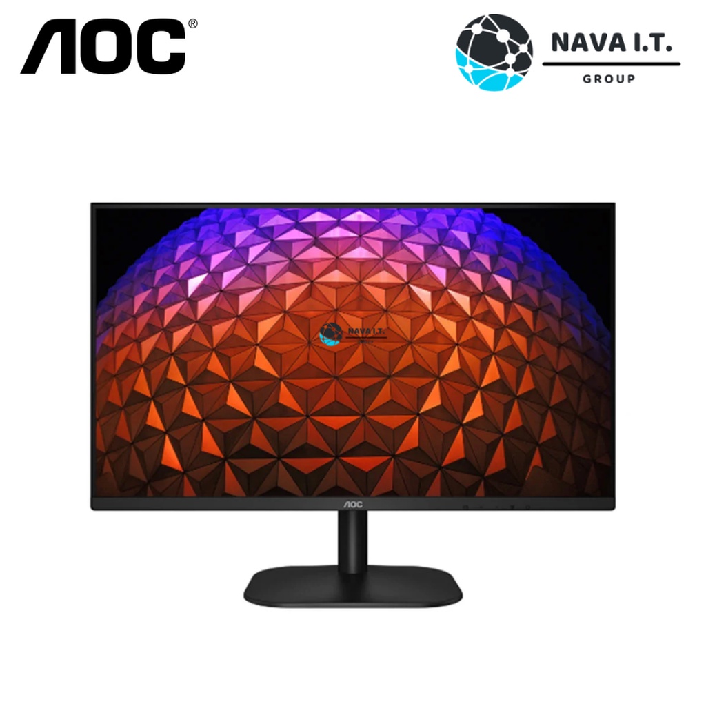🛵มีส่งด่วน💨 AOC MONITOR 27B2H/67 จอมอนิเตอร์ IPS FHD 75HZ ขนาด 27 นิ้ว ประกันศูนย์ 3 ปี