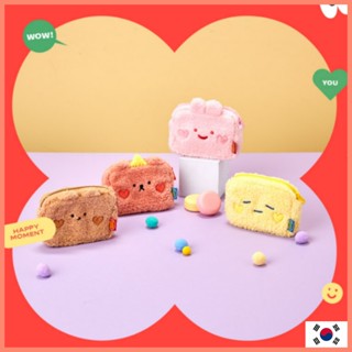 [ButterShop] Cheek heart square Pouch กระเป๋าน่ารัก