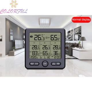 【COLORFUL】Temperature 180 * 70 * 180 (mm) Color Multifunctional Thermohygrometer