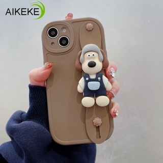 เคสโทรศัพท์มือถือ ลายสุนัข พร้อมสายคล้องมือ สําหรับ Vivo V25 V23 V23E V21 V21S V21E V20 V17 V15 V11i Pro 4G 5G