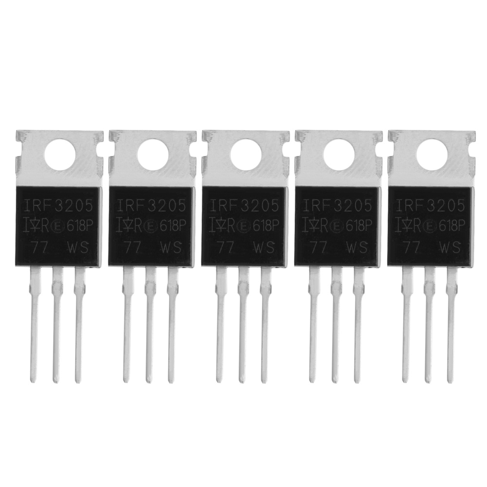 Charmantcc 5 ชิ้น IRF3205 Power ทรานซิสเตอร์ Field Effector IRF3205PBF TO-220 MOSFET หลอดใหม่