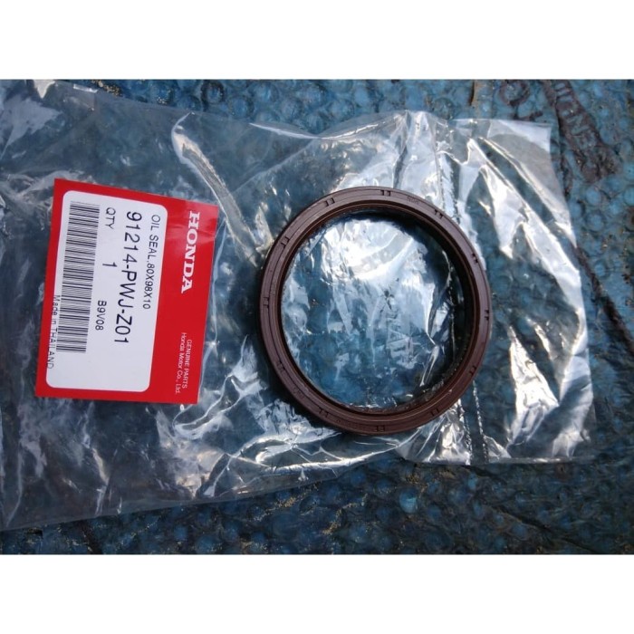ซีลคอหลัง CIVIC ปี 06-11 1.8B R18A แท้ห้างHD 80x98x10 OIL SEAL 80X98X10 (ARAI)(-) 91214PWAY01 HONDA 