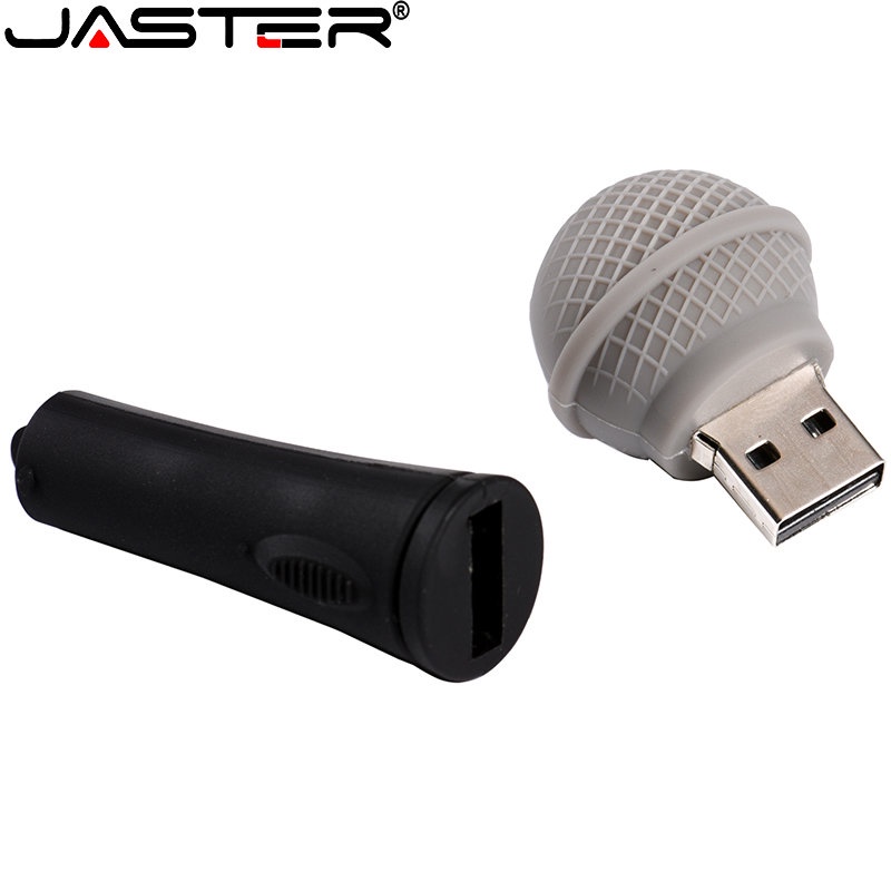 Jaster แฟลชไดรฟ์ USB 2.0 128GB 64GB 32GB 16GB 8GB 4GB รูปการ์ตูนลิง ค้อนทุบ ก๊อกน้ํา แฟลชไดรฟ์