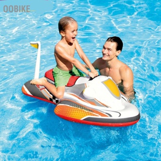 OObike เด็กพองแพหนาปลอดภัยนั่งแบบพกพาสำหรับเด็กของเล่นเรือเป่าลมสำหรับสระว่ายน้ำ