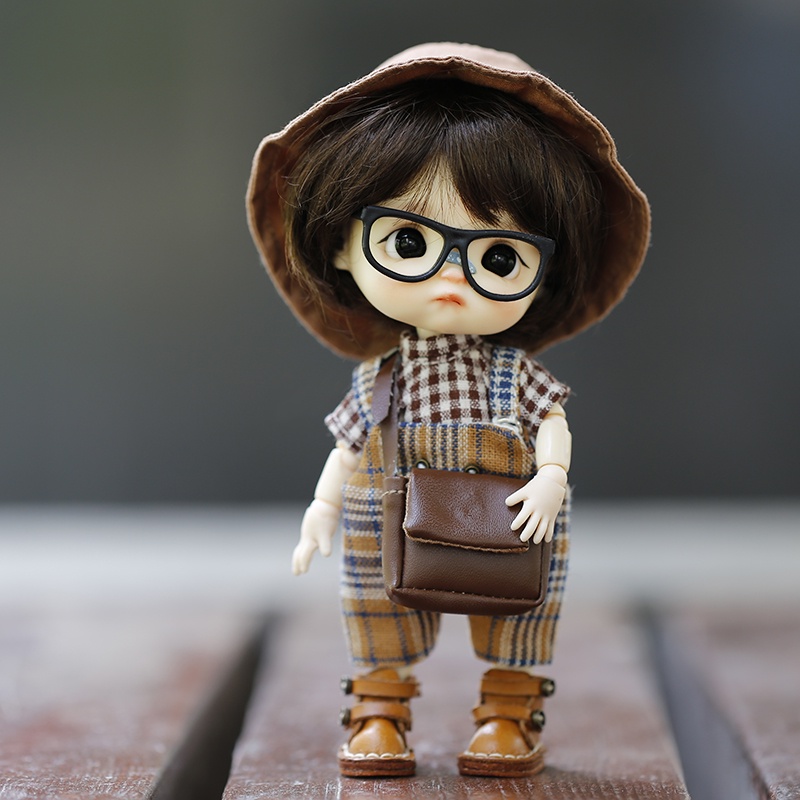 มาใหม่ล่าสุด ob11 เสื้อผ้าเด็ก GSC Clay YMY BODY9 DDFUFDOLLA Body Retro ลายสก๊อตแนวทแยง