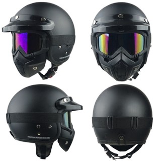 Helm Bogo Retro Goggle Mask SNI