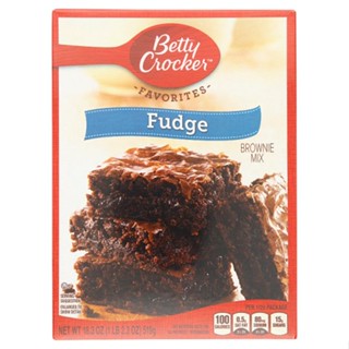 เบ็ตตี้ครอกเกอร์แป้งฟัจด์บราวนี่ผสม FUDGE 519กBETTY CROCKERBROWNIE MIXED 519G.