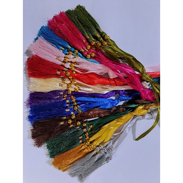 ริบบิ้น Yasin พู่สี Yasin