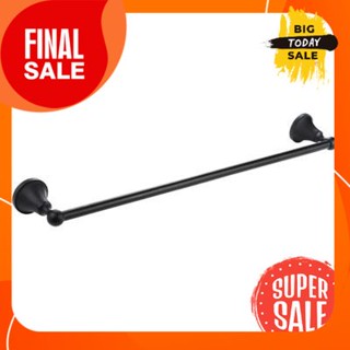 ราวแขวนผ้าเดี่ยว KASSA รุ่น KS-6610B สีดำSingle Towel Bar Model KS-6610B Black Color