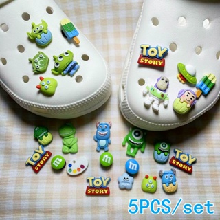 Jibz Toy Story series จี้รูปสตรอเบอร์รี่ หมี สําหรับตกแต่งรองเท้า 5 ชิ้น ต่อชุด