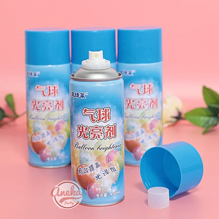 Latex Balloon Polish / glowey Balloon / Balloon Shine Spray 450 ml
