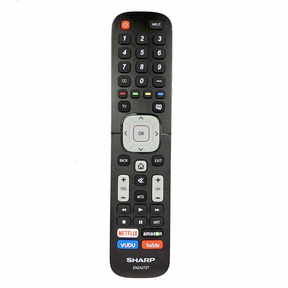 ใหม่ EN2A27ST สําหรับ LCD LED HDTV สมาร์ททีวีรีโมทคอนโทรล NETFLIX SHARP LC-40P5000, SHARP LC-40-P500