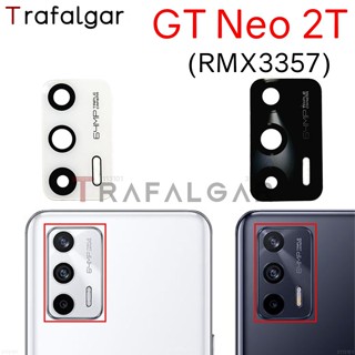 เลนส์กระจกกล้องด้านหลัง แบบเปลี่ยน พร้อมสติกเกอร์กาว สําหรับ Realme GT Neo2T Neo 2T RMX3357