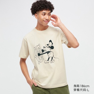 🔥 Uniqlo UT เสื้อยืดแขนสั้น พิมพ์ลายดิสนีย์ MFA ARCHIVE สําหรับผู้ชาย ผู้หญิง 452087 🔥