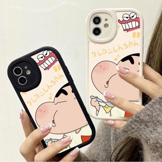 เคสโทรศัพท์มือถือ ลายการ์ตูนชินจัง สําหรับ Apple iPhone 7 12 xs max pro 8 plus xr 13 se 11 mini