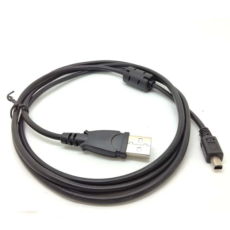 Mini 4Pin USB Data Cable สําหรับ Sony Cyber-Shot DSC-F505 F505V F55V S30 S50 S70, Mavica VC-CD1000, MC-P10, NW-MS7, NW-S4