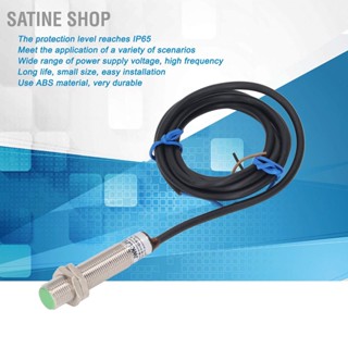 Satine Shop สวิตช์เซนเซอร์ M12 X 1 Ip65 Pnp 6-30Vdc กันน้ํา 5 ชิ้น