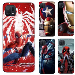 เคสโทรศัพท์ซิลิโคน TPU แบบนิ่ม ลายซุปเปอร์ฮีโร่ Marvel สําหรับ OPPO A16K A16E