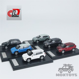 โมเดลรถยนต์ LCD 1:64 Toyata RAV4 Hybrid Diecast